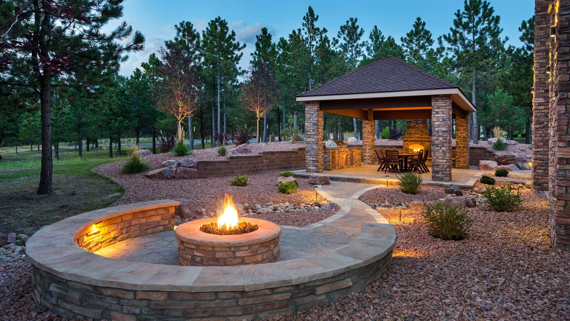 Transforming Outdoor Spaces with Hardscape Elegance